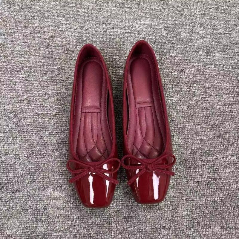 Women Ballet Flats Square Toe  - Heels recension och pris
