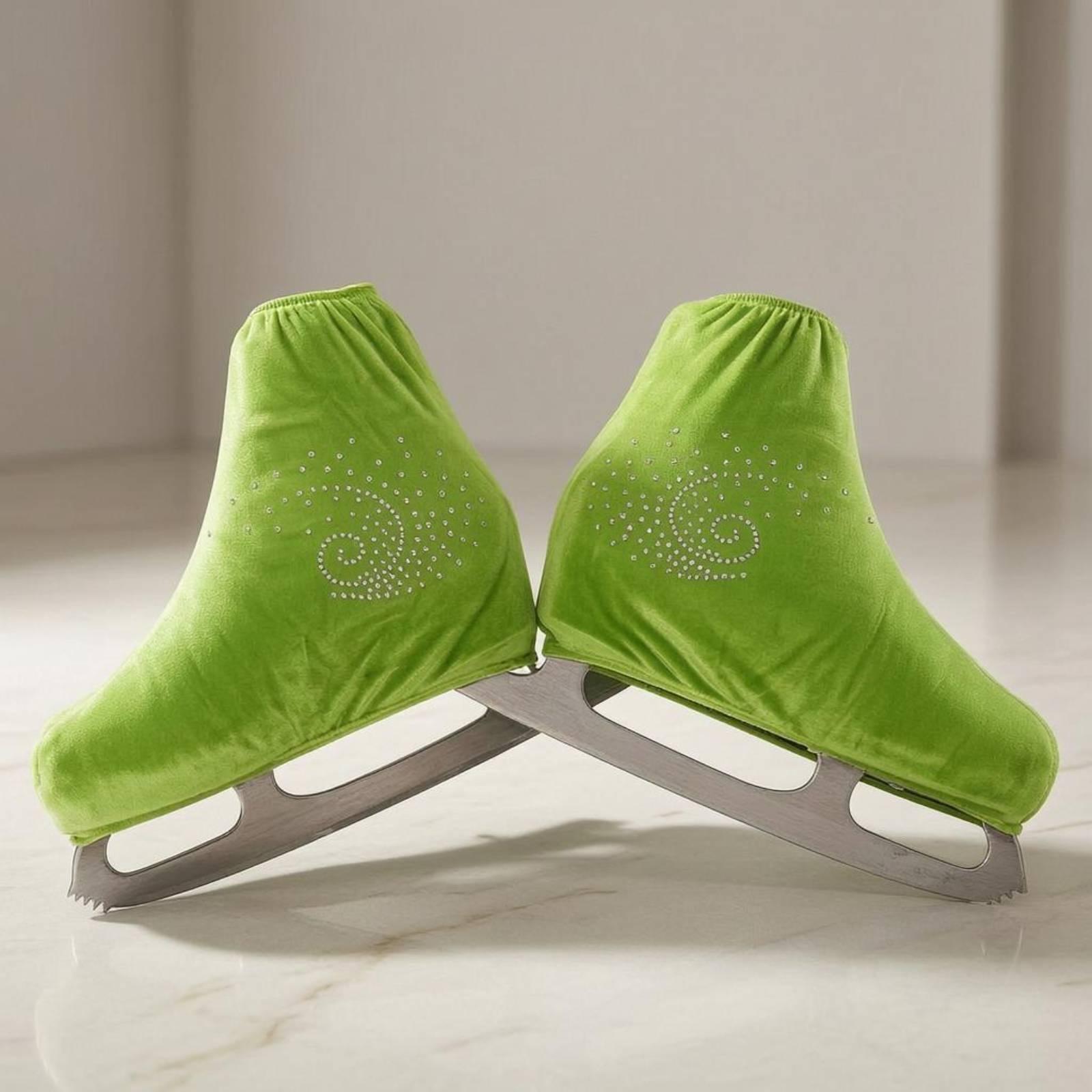 Plush Velvet Ice Skate Covers  - Boots recension och pris