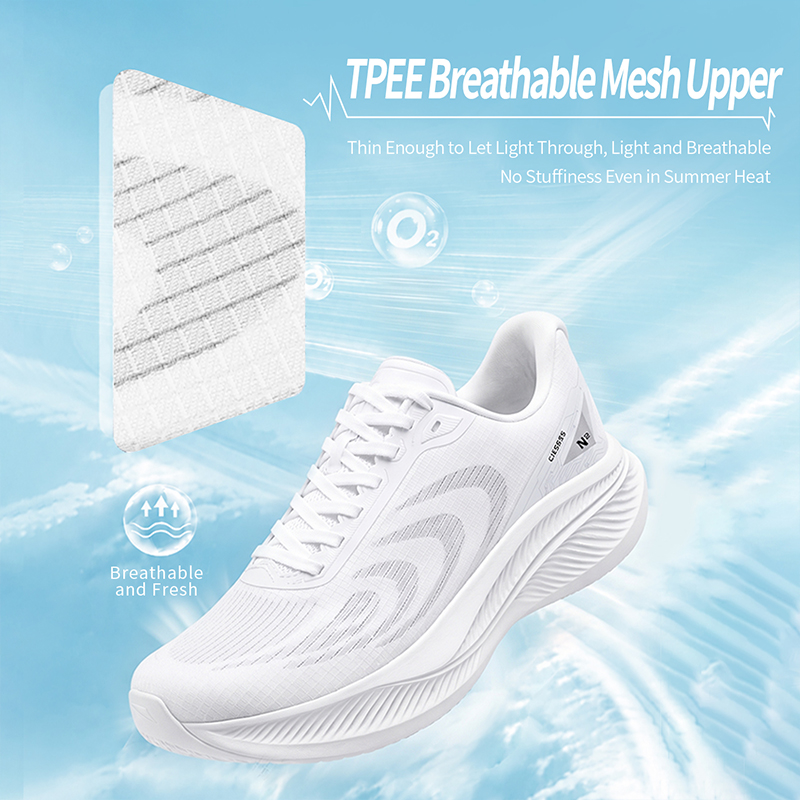 CIERSES Running Shoes Breathab - Reflective Night Running Shoes recension och pris