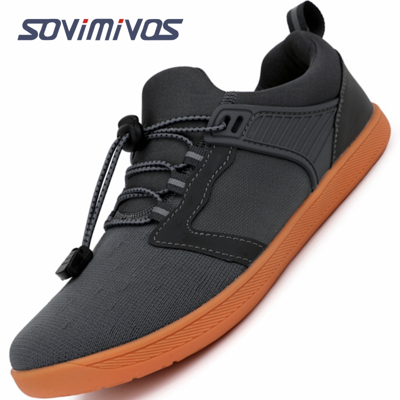 Mens Barefoot Shoes Zero Drop  - Wide Toe Box Running Sneakers recension och pris