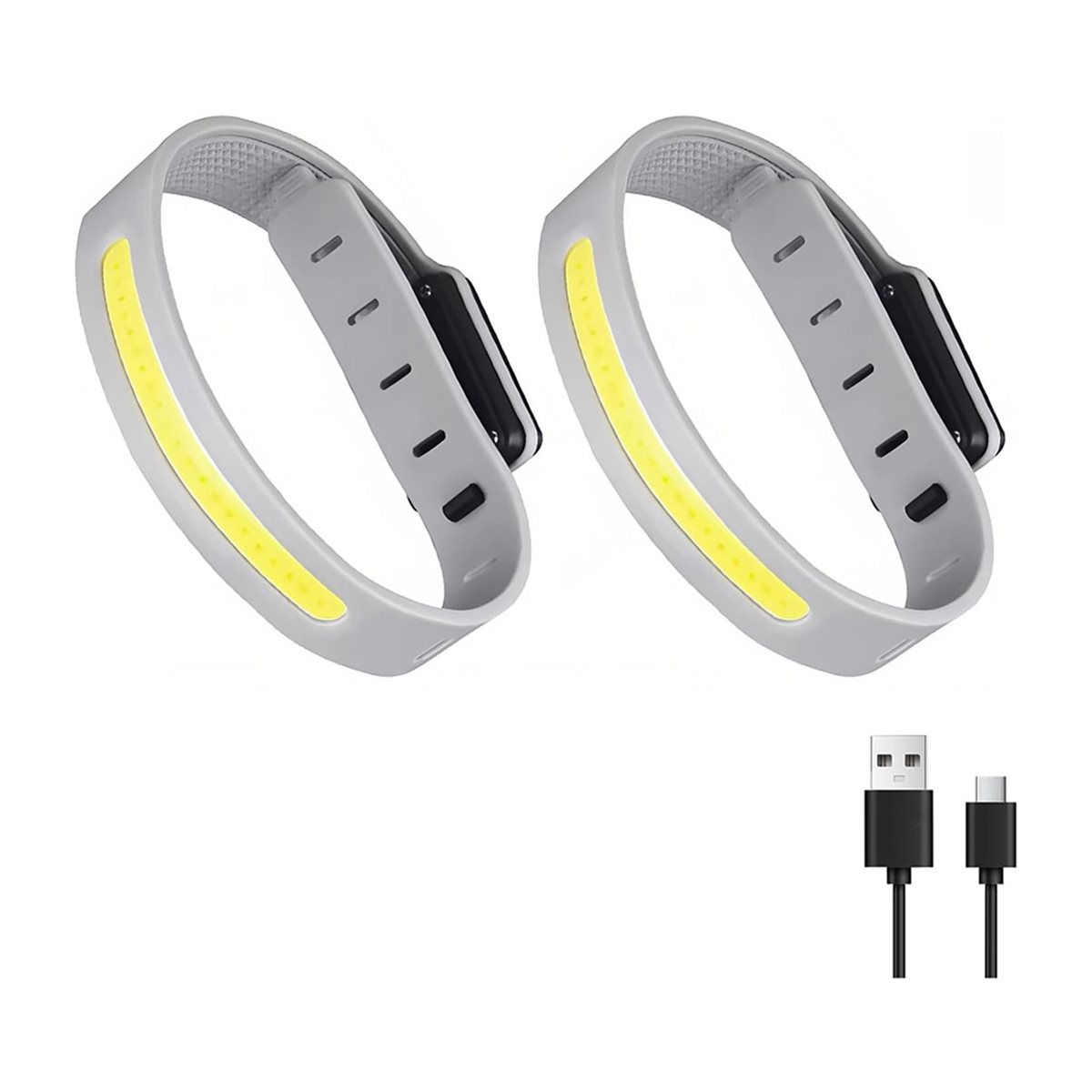 AD45 2PCS Armband Running Ligh - Reflective Night Running Shoes recension och pris