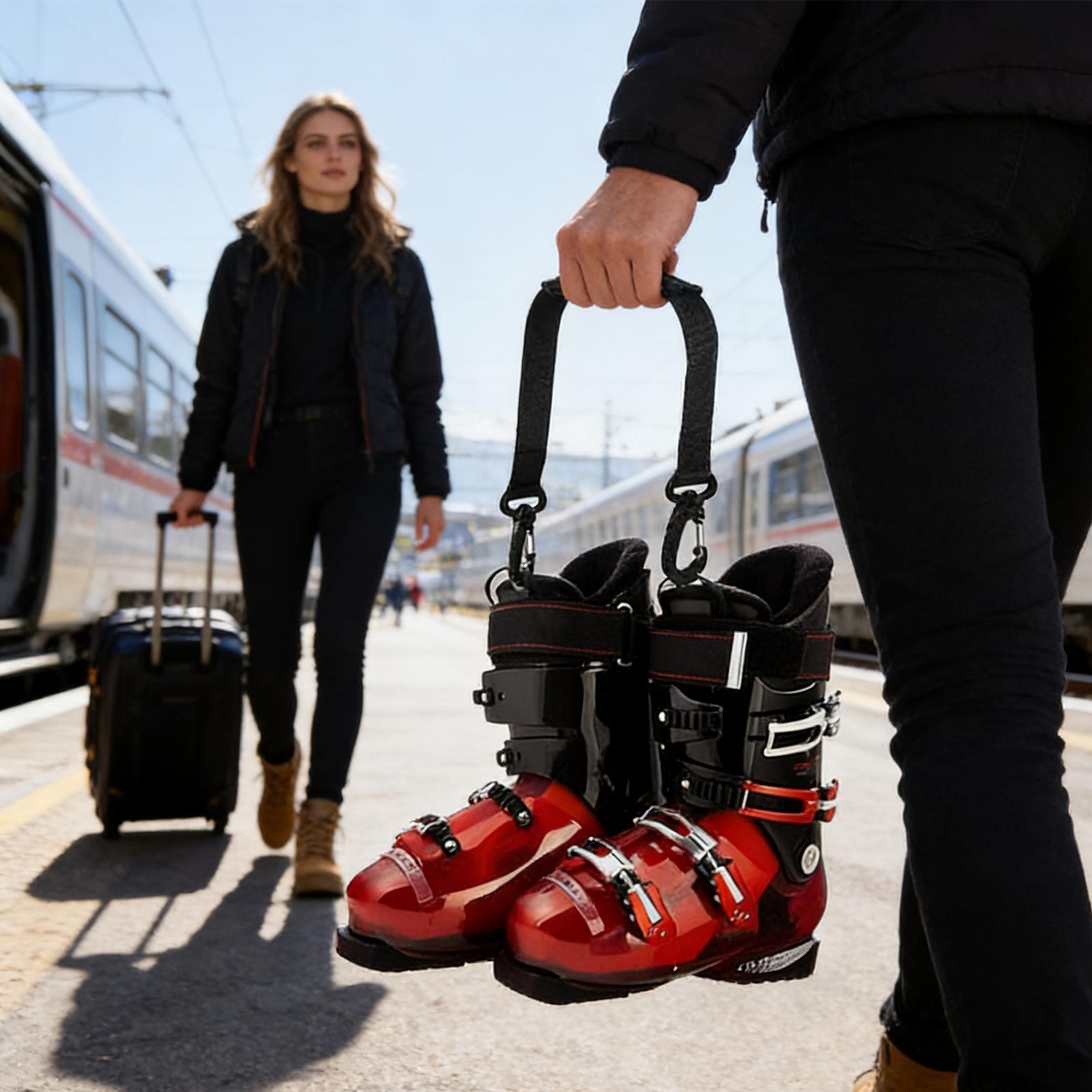 Ski Boot Straps Gear Shoulder  - Boots recension och pris