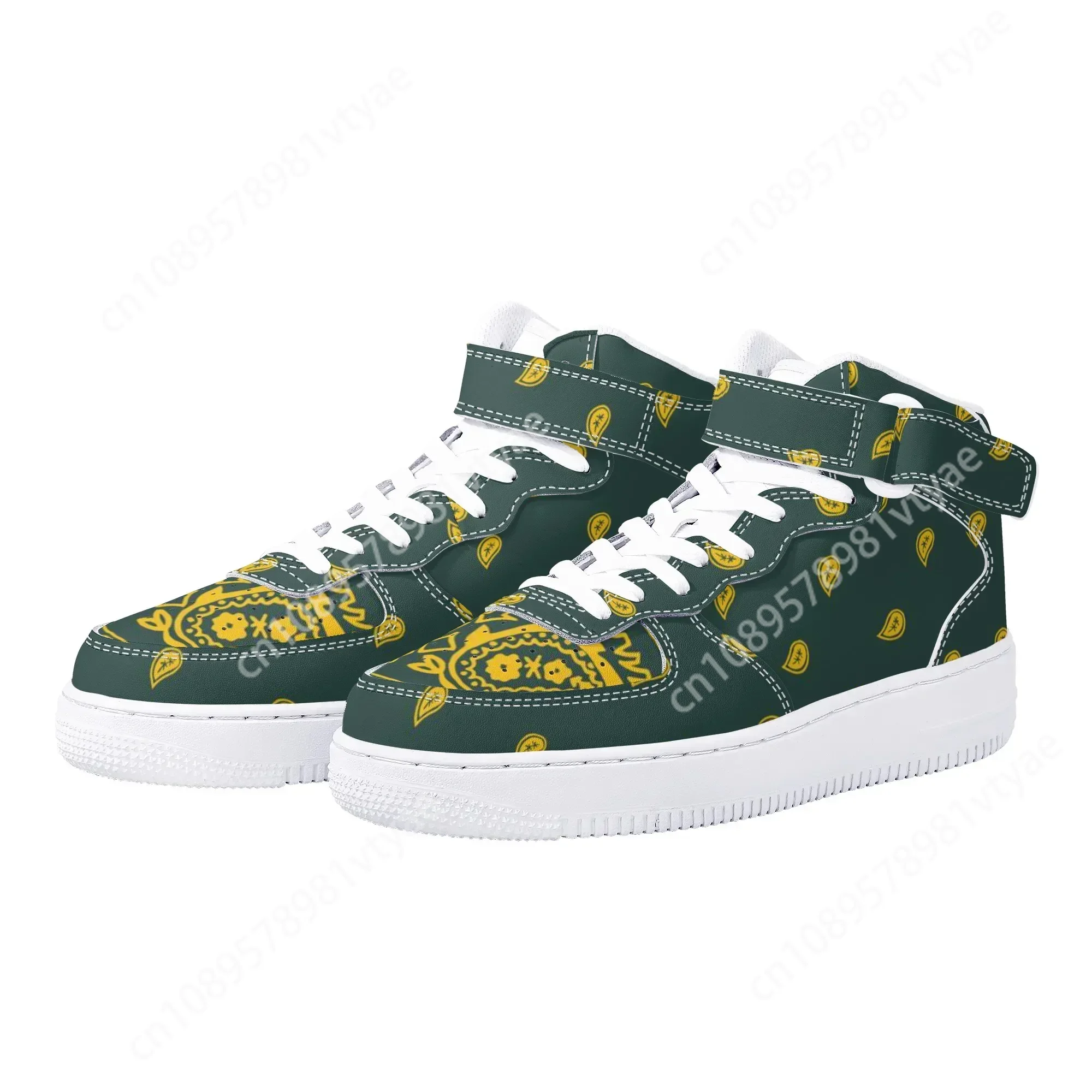 New Arrivals Bandana Print Men - Breathable Mesh Athletic Shoes recension och pris