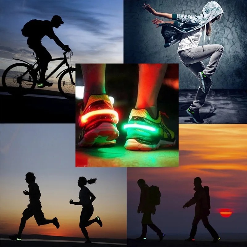 2024 Luminous Shoe Clip Light  - Reflective Night Running Shoes recension och pris