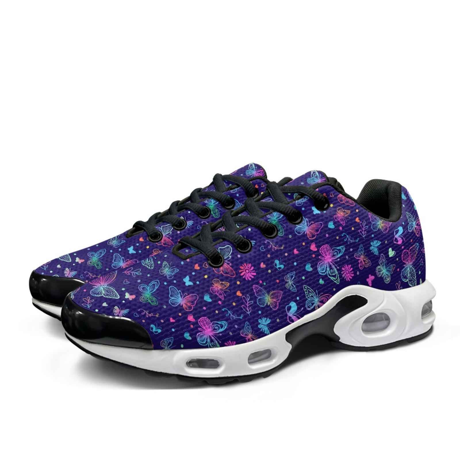 PENSTROLL Neon Butterfly Love  - Air Cushion Jogger Shoes Men recension och pris