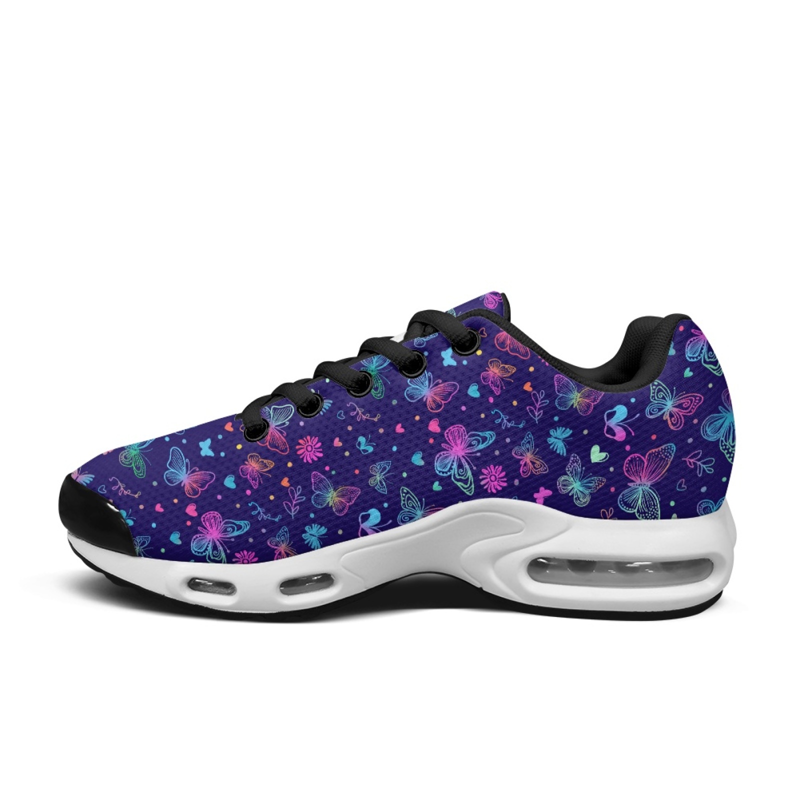 PENSTROLL Neon Butterfly Love  - Air Cushion Jogger Shoes Men recension och pris