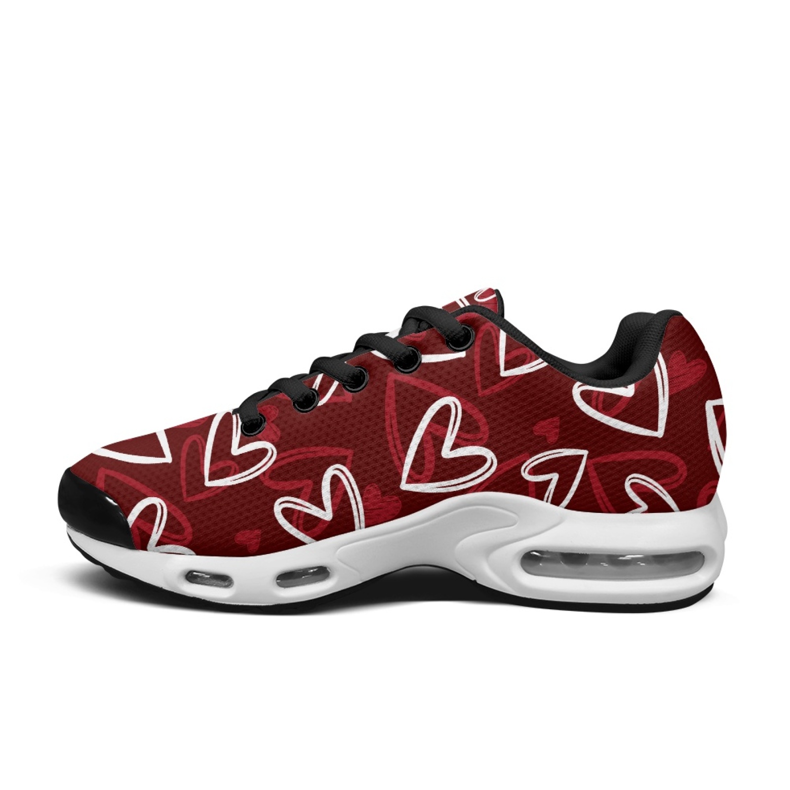 PENSTROLL Heart White Sole Gym - Air Cushion Jogger Shoes Men recension och pris