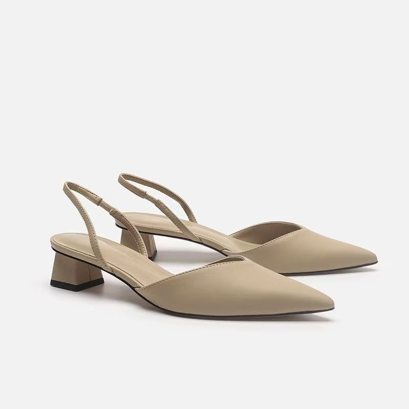 2026 Green Low Heel Strap High - Sandals recension och pris