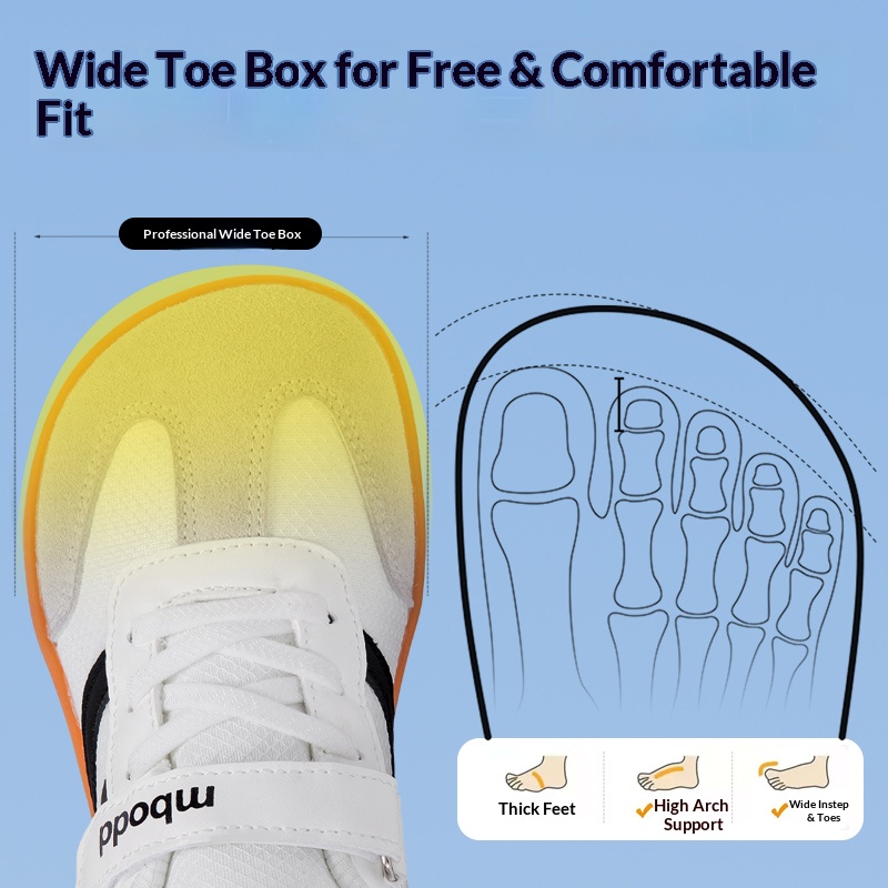 Kids Slip On Barefoot Toddler  - Wide Toe Box Running Sneakers recension och pris