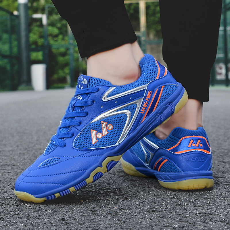 Men Women Sport Badminton Shoe - Shock Absorbing Gym Trainers recension och pris