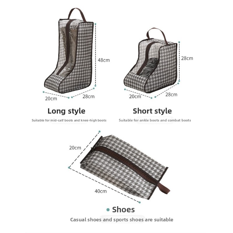 Tall Boot Storage Bags with Cl - Boots recension och pris
