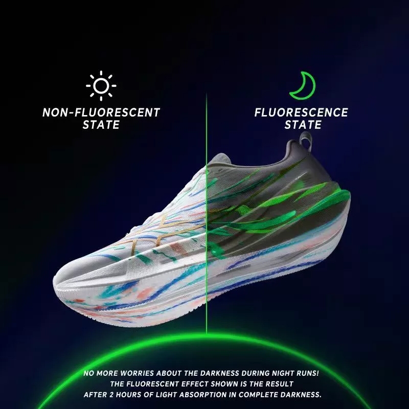 XTEP 2000km 5.0 New Colors Run - Reflective Night Running Shoes recension och pris