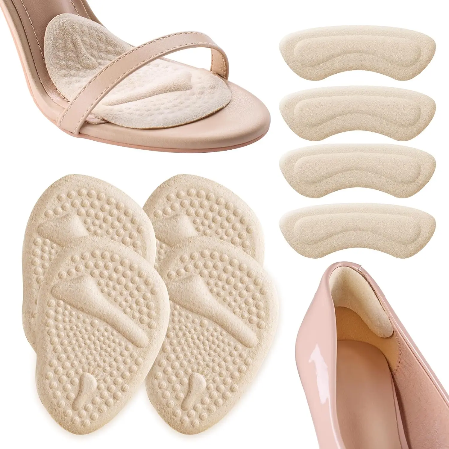 2 Sets Heel Pads, Ball of Foot - Heels recension och pris
