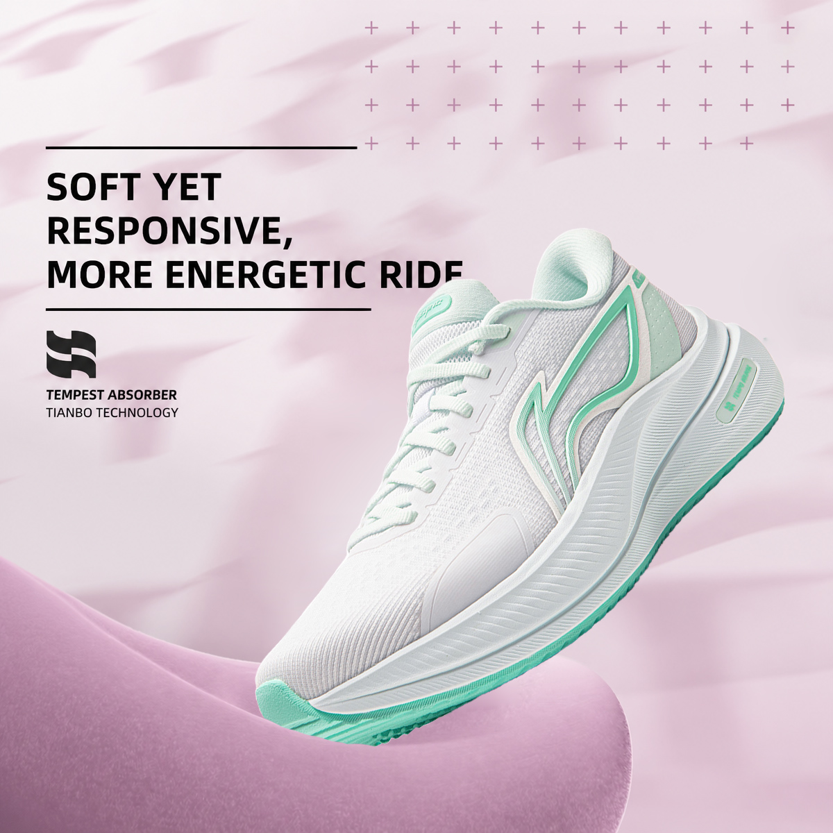 Li-Ning Women's YUEYING 5 Opti - Reflective Night Running Shoes recension och pris