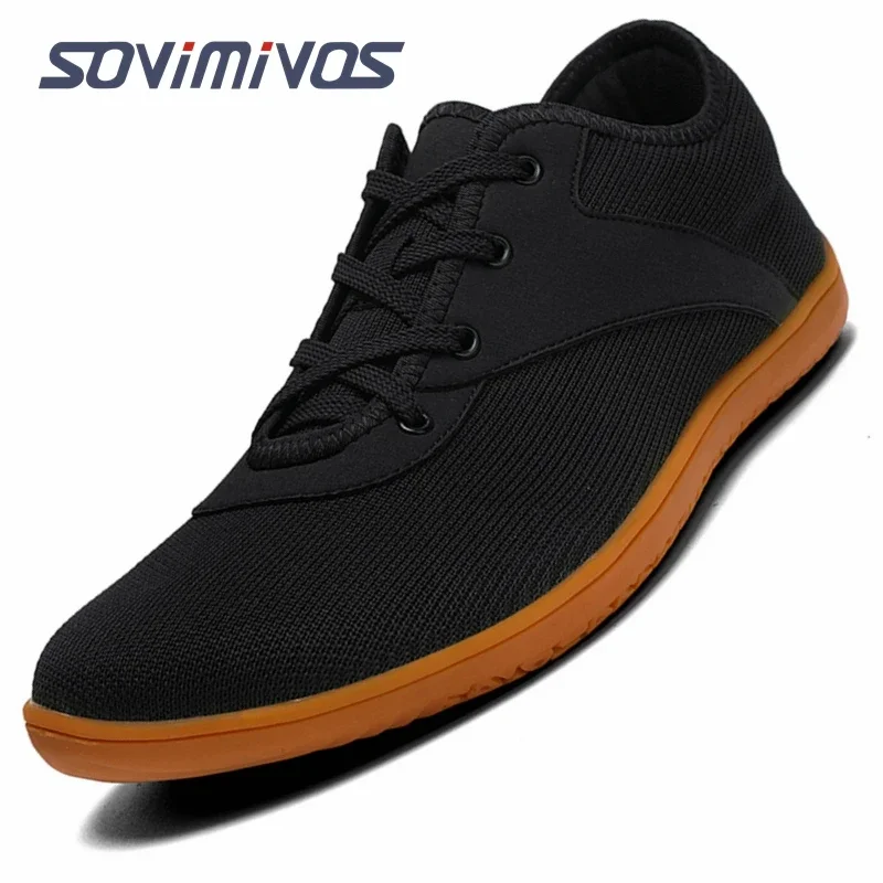 Mens Barefoot Shoes Zero Drop  - Wide Toe Box Running Sneakers recension och pris