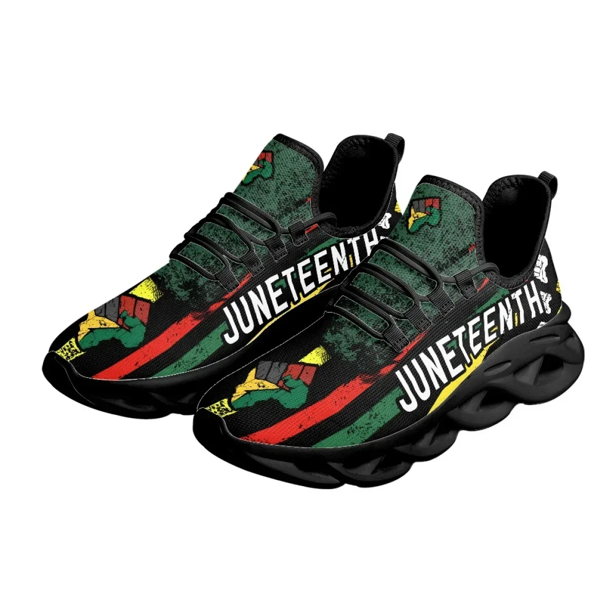 Juneteenth Peace and Love Prin - Breathable Mesh Athletic Shoes recension och pris