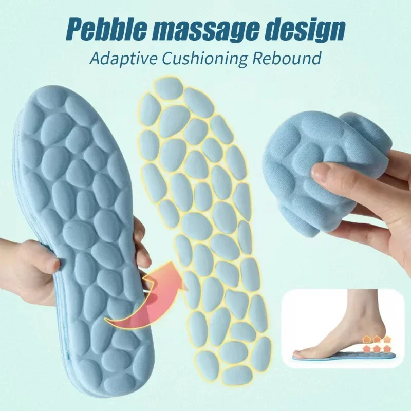 2/4pcs Soft Massage Memory Foa - Breathable Mesh Athletic Shoes recension och pris