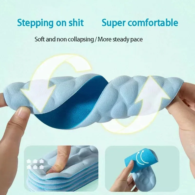 2/4pcs Soft Massage Memory Foa - Breathable Mesh Athletic Shoes recension och pris